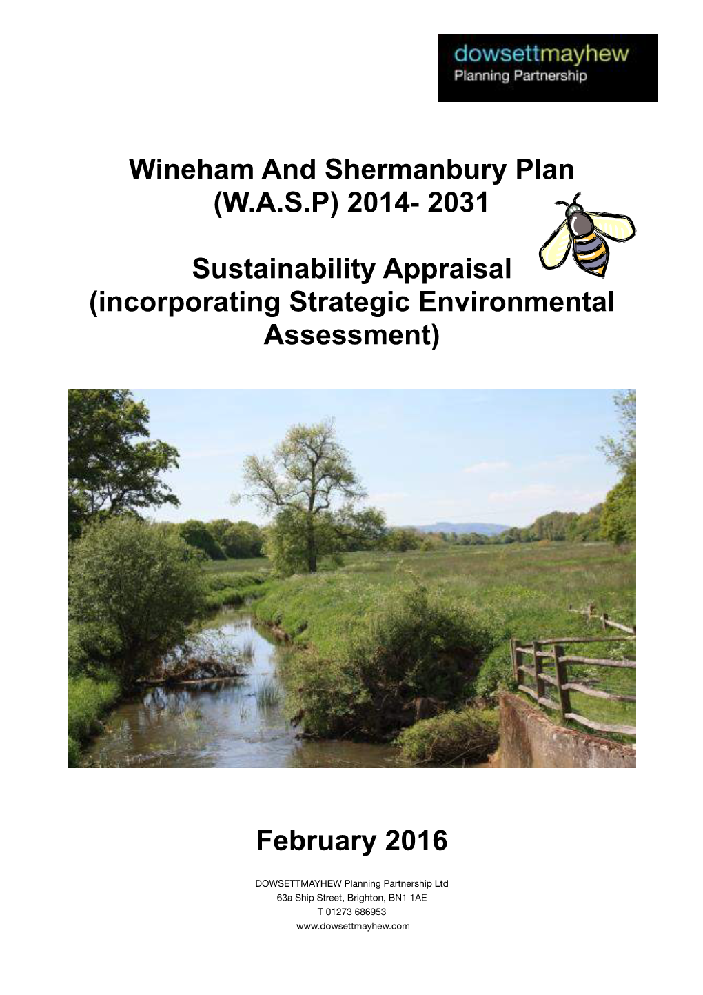 Wineham and Shermanbury Plan (W.A.S.P) 2014- 2031