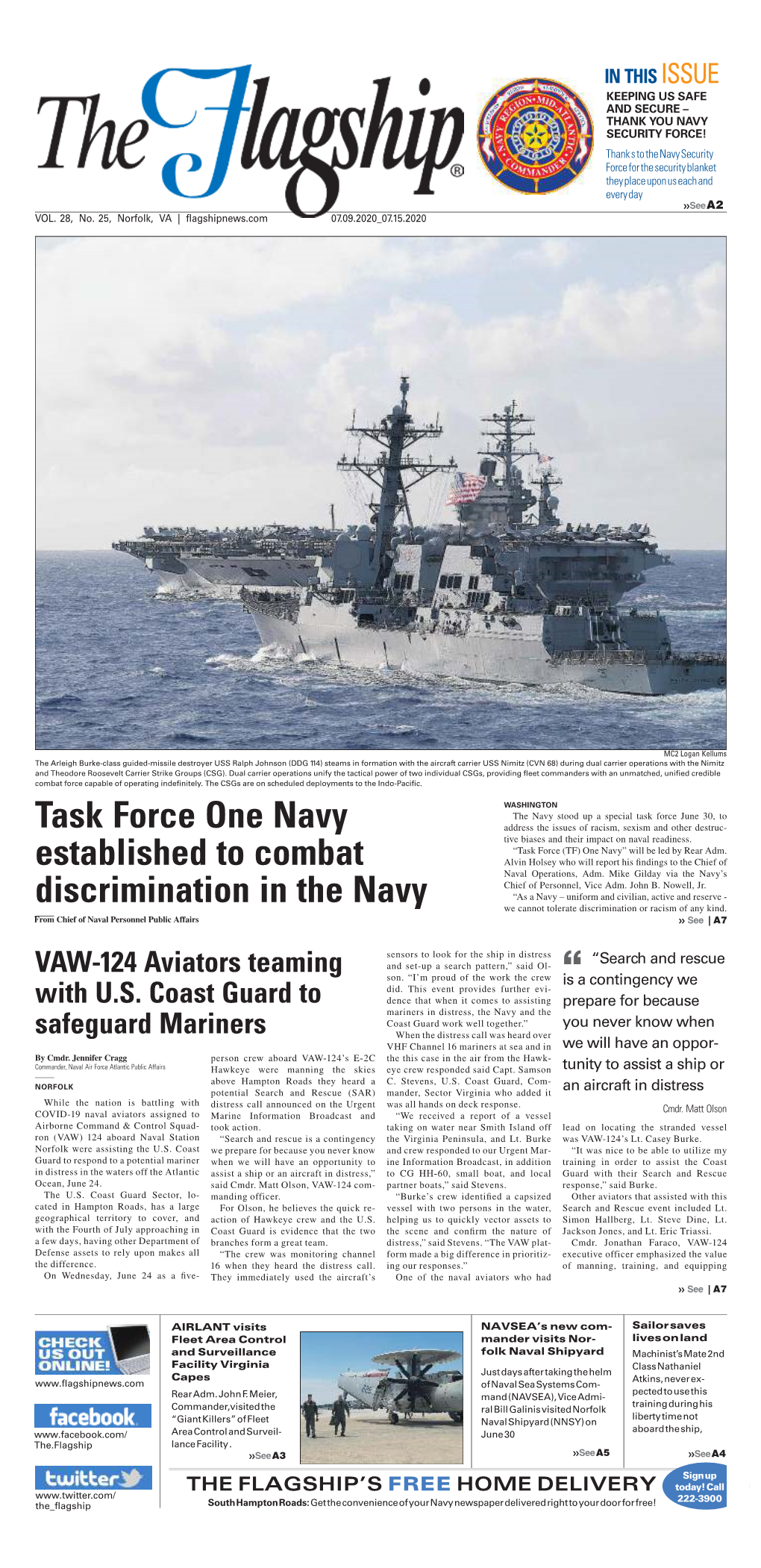 Task Force One Navy Established to Combat Discrimination in the Navy