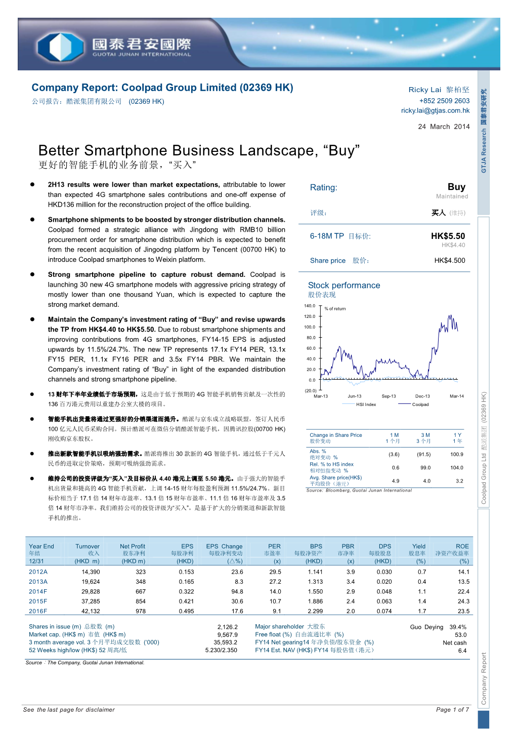 Company Report: Sinotrans Shipping (00368