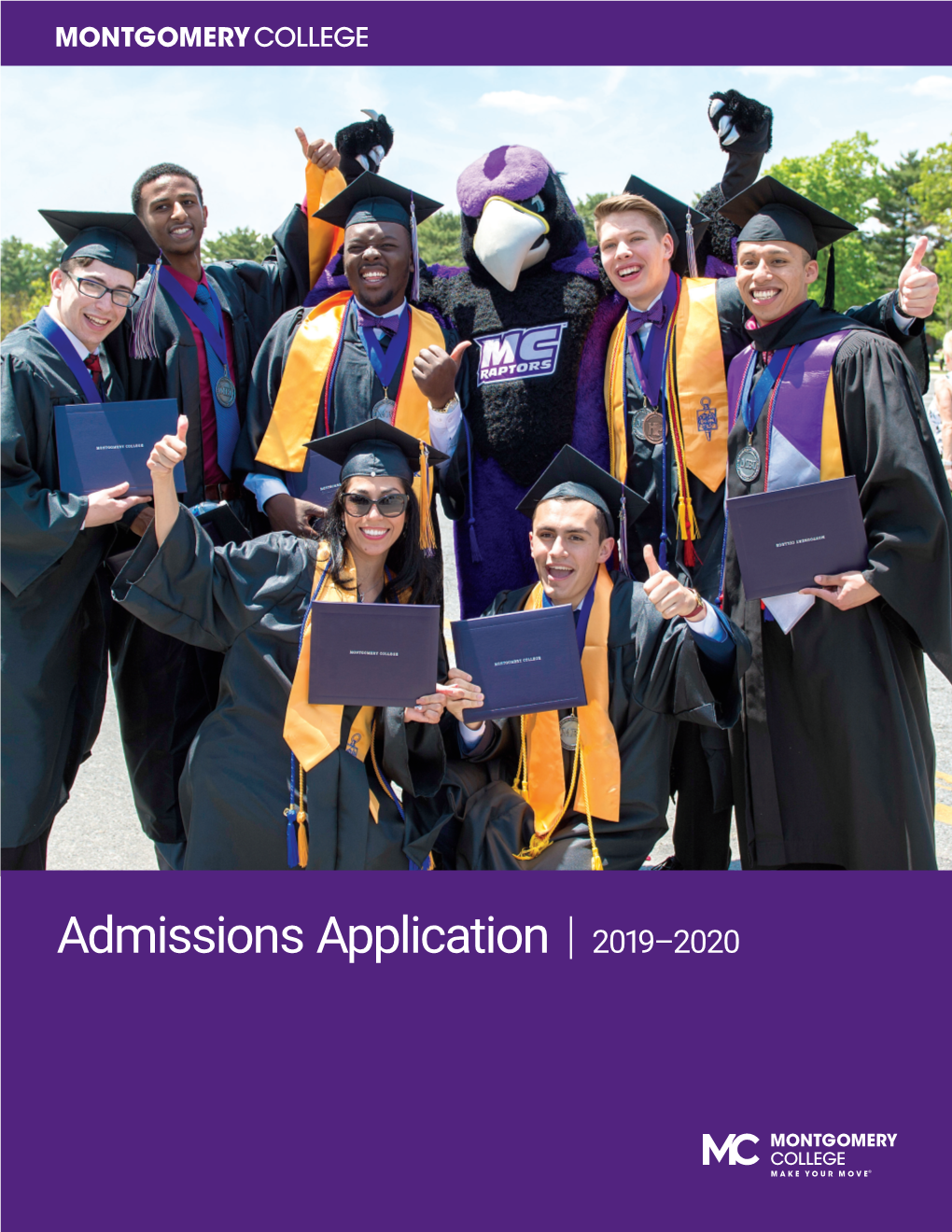 Admissions Application 2019–2020 Montgomery College Programs of Study