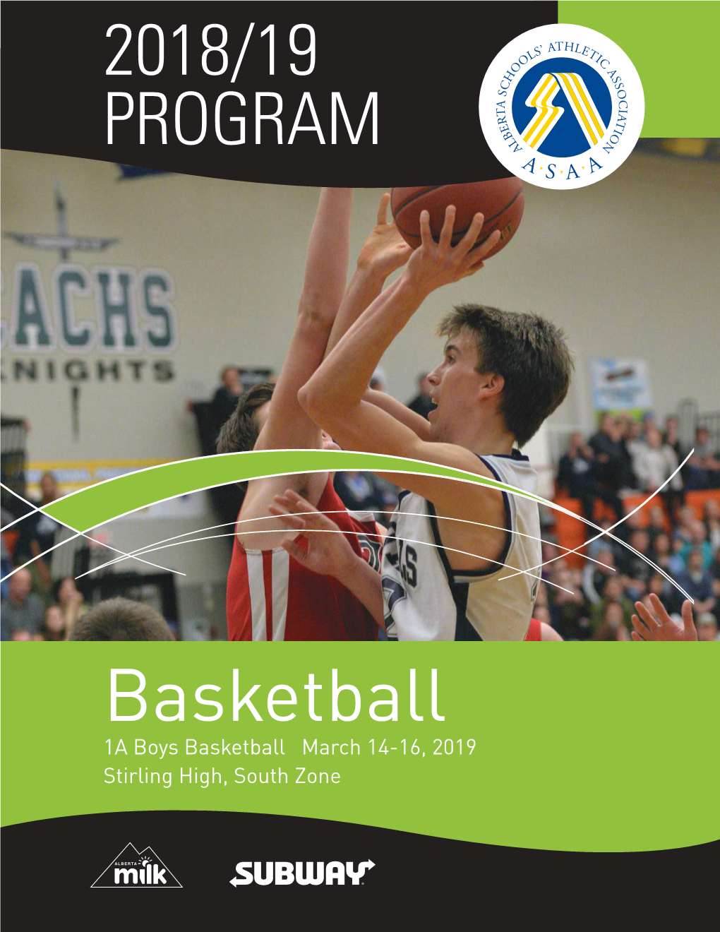 Basketball 1A Boys Basketball March 14-16, 2019 Stirling High, South Zone