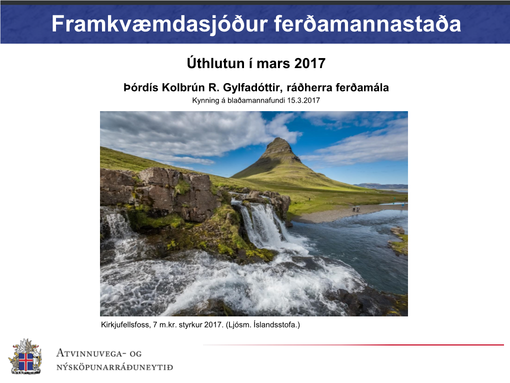 Framkvæmdasjóður Ferðamannastaða