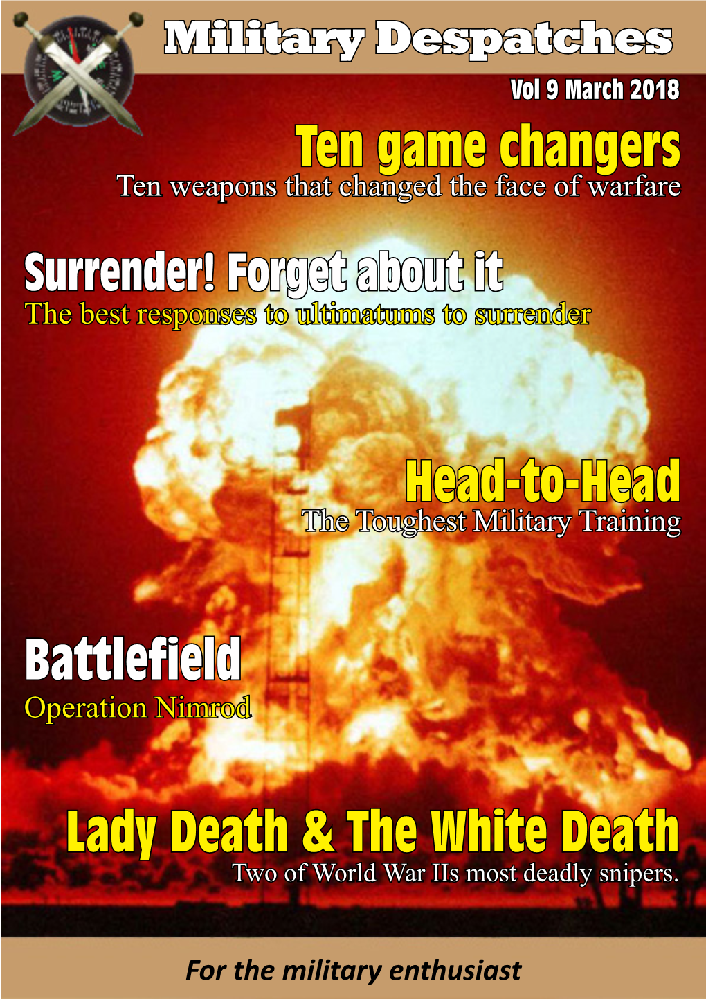 Ten Game Changers Head-To-Head Battlefield Lady Death & the White