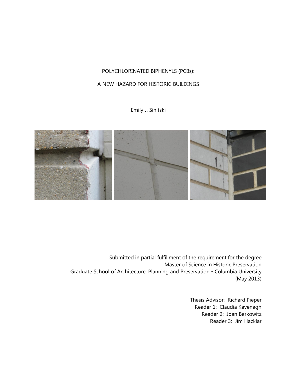 POLYCHLORINATED BIPHENYLS (Pcbs)