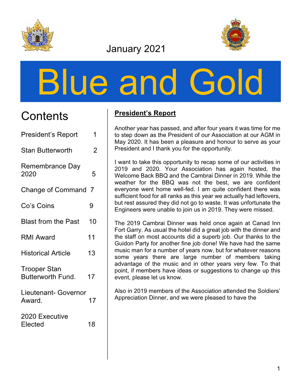 20210100 Blue and Gold