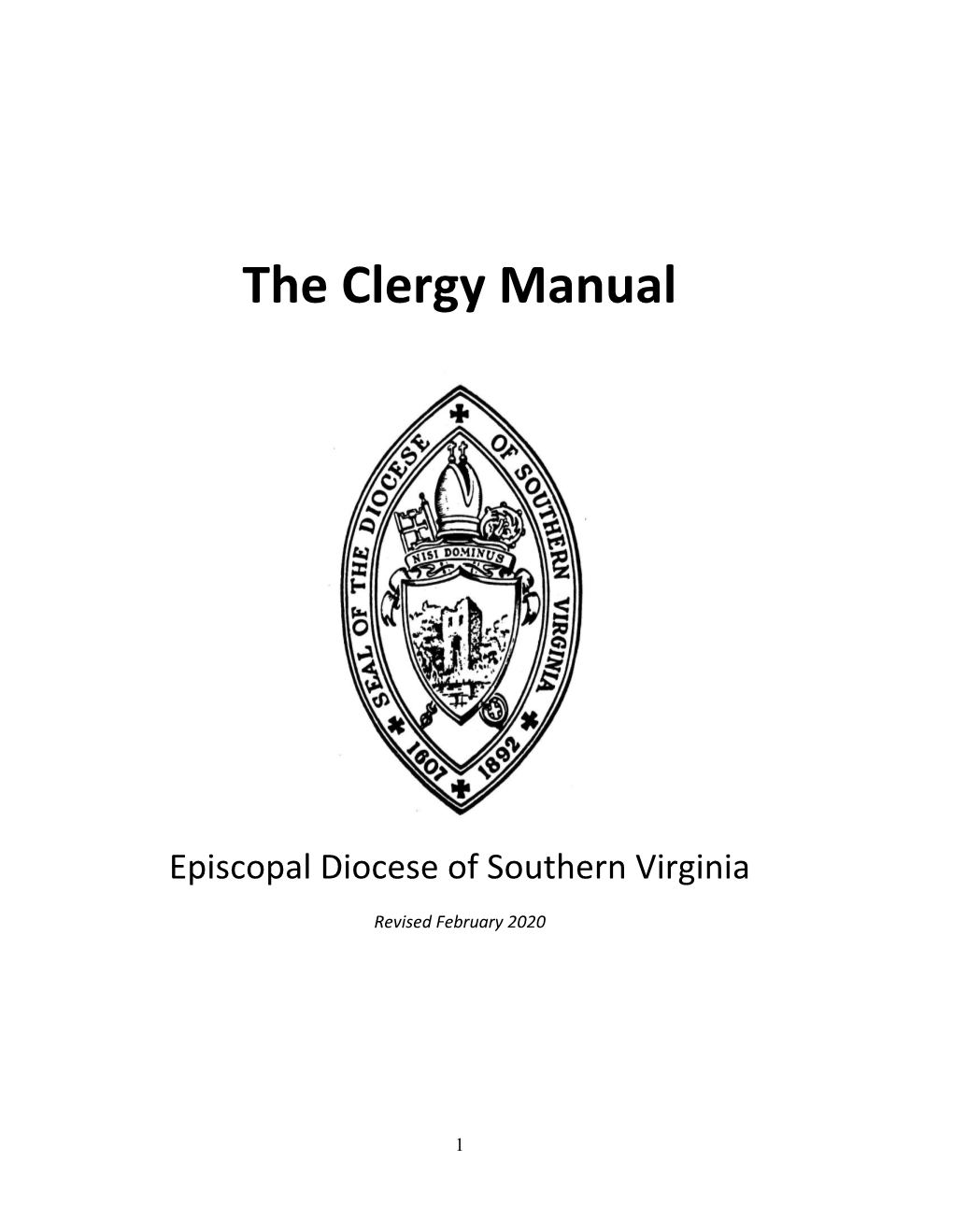 The Clergy Manual