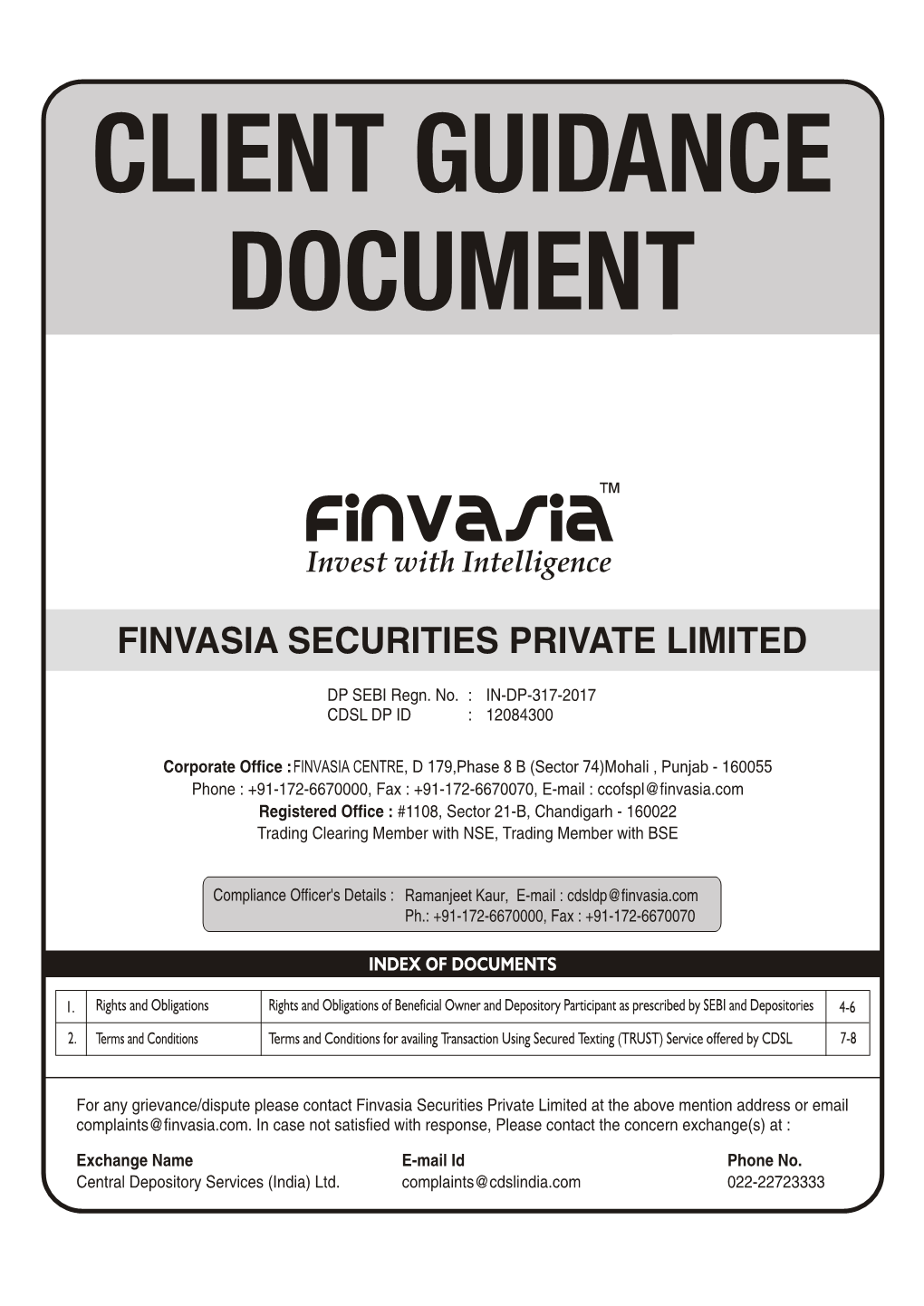 Finvasia Securities Private Limited