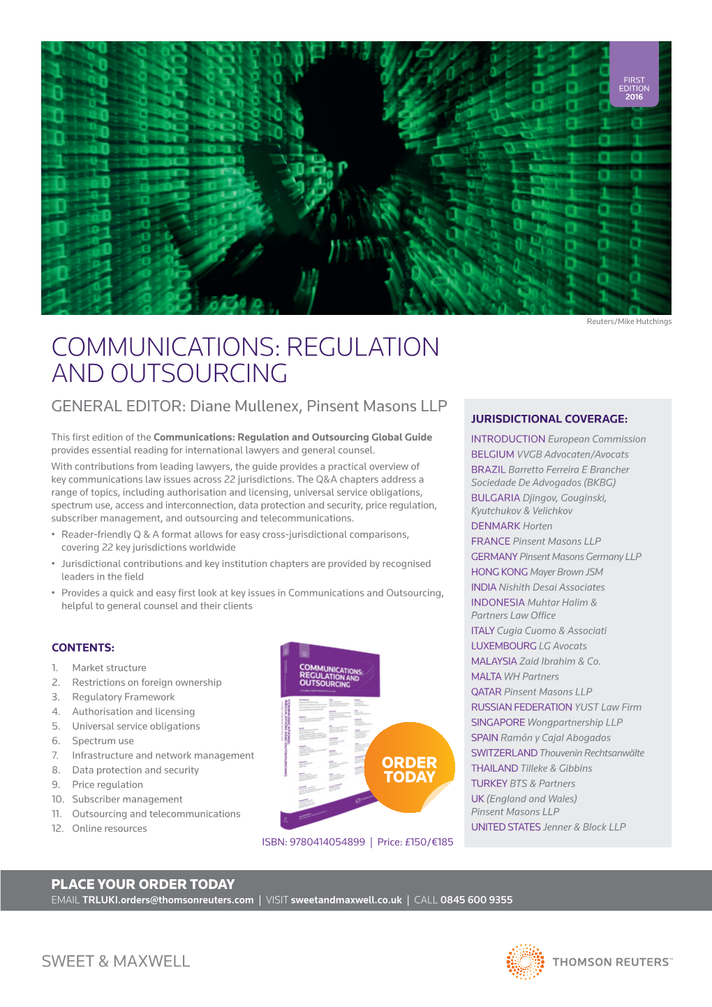 Communications: Regulation and Outsourcing