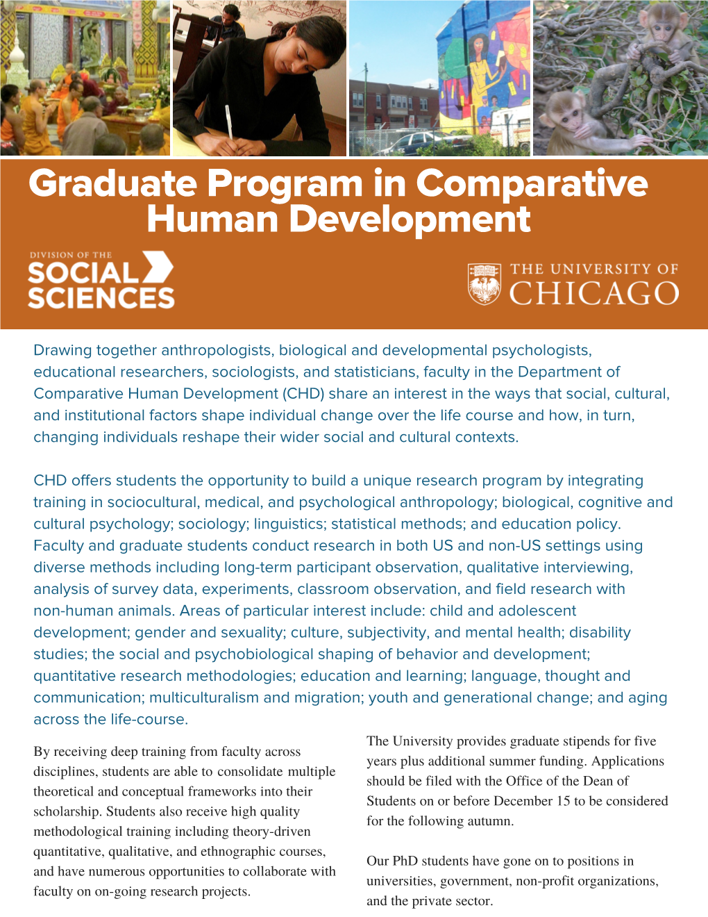 CHD Graduate Program Flyer.Pdf