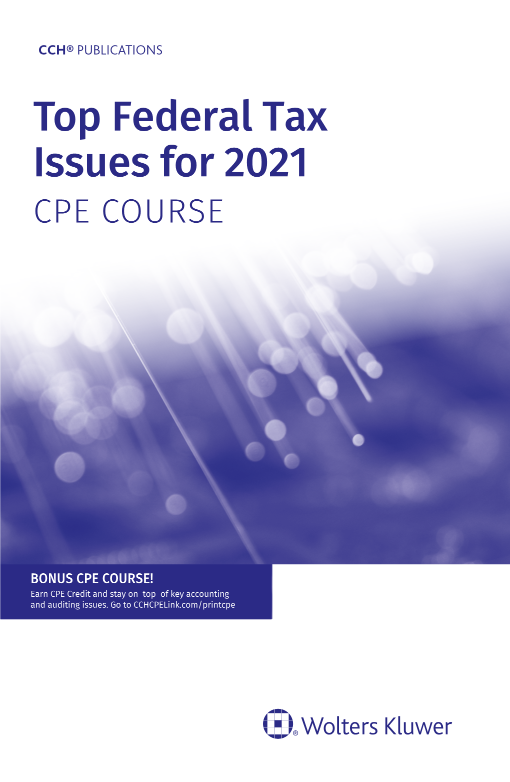 Top Federal Tax Issues for 2021 | CPE Course