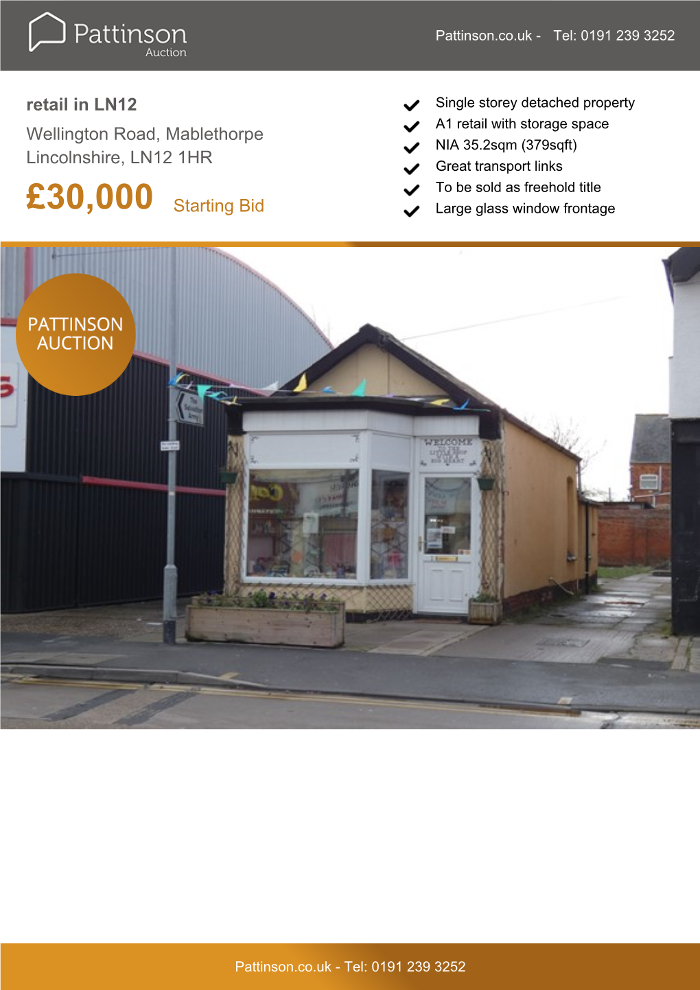 Retail in LN12 Wellington Road, Mablethorpe Lincolnshire, LN12