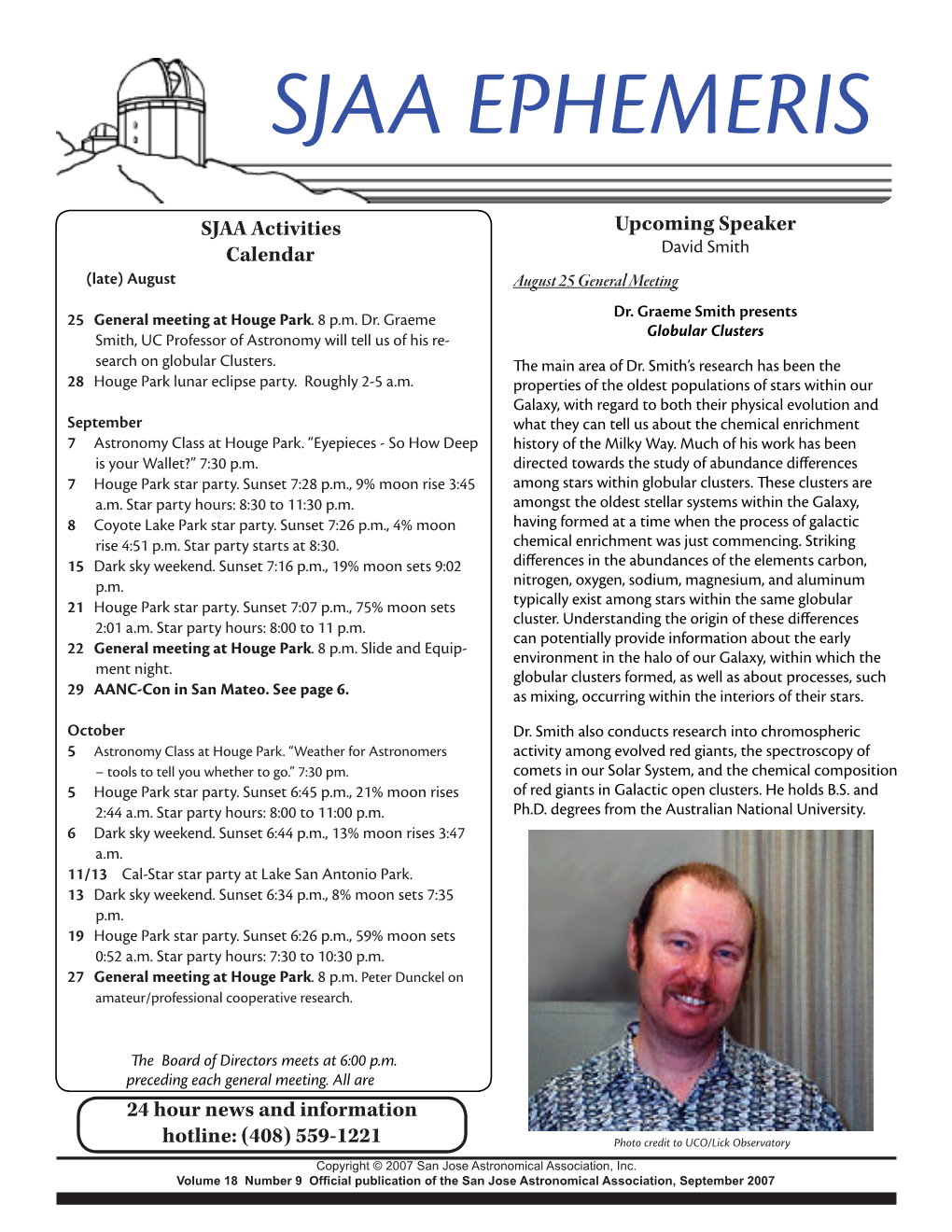 San Jose Astronomical Association Membership Form P.O