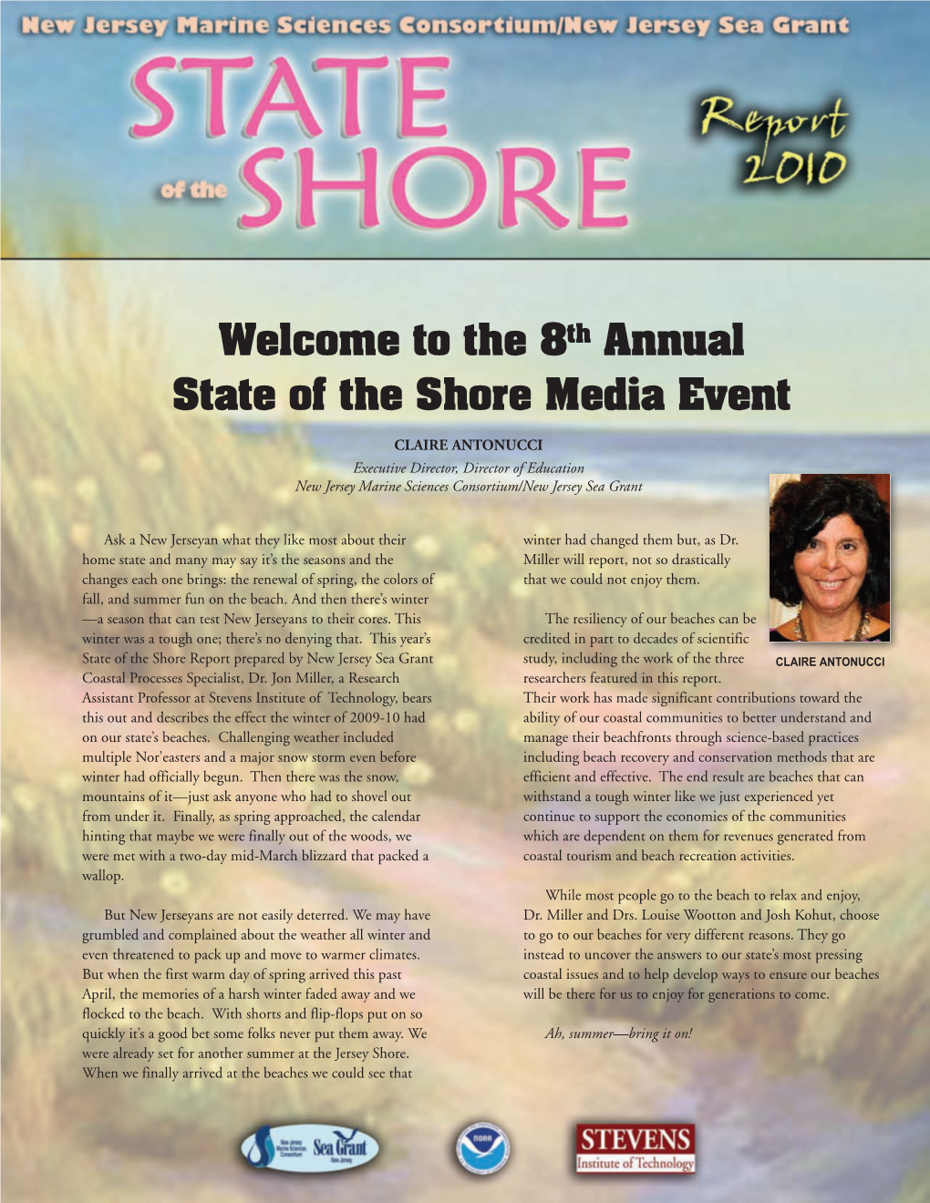 The 8Th Annual State of the Shore Media Event