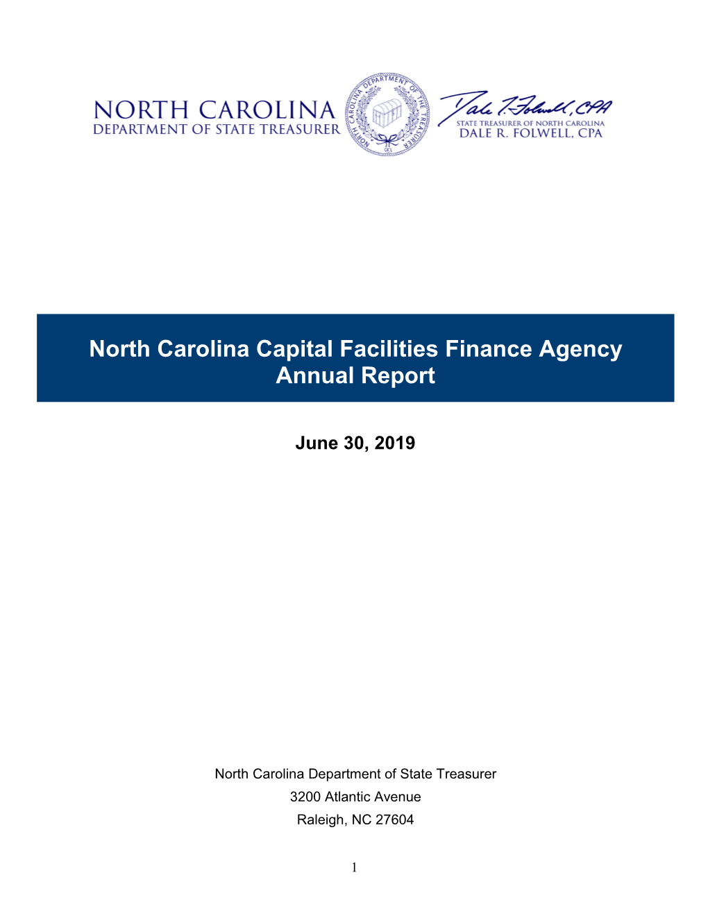 The North Carolina Educational Finance Agency