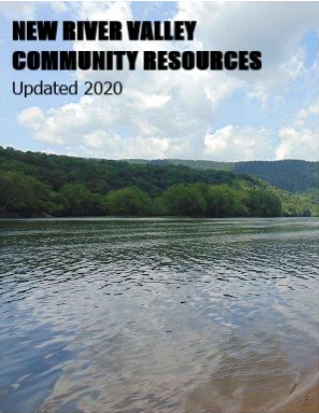 New River Valley Community Resources Updated 2020