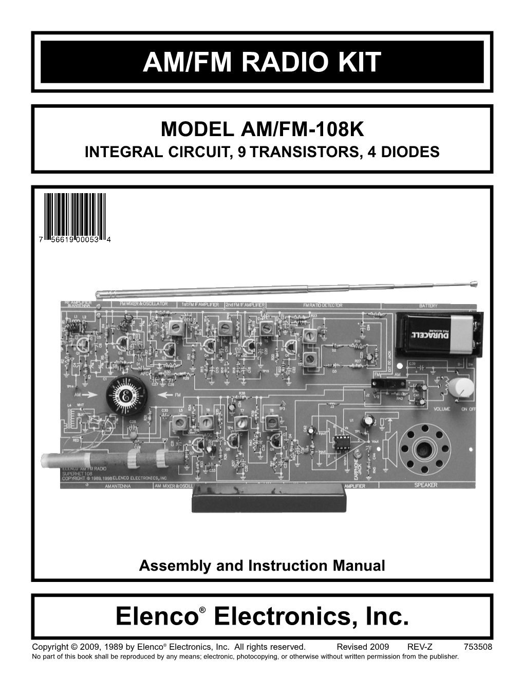 Am/Fm Radio Kit