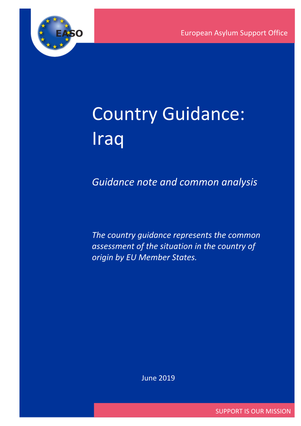 Country Guidance: Iraq