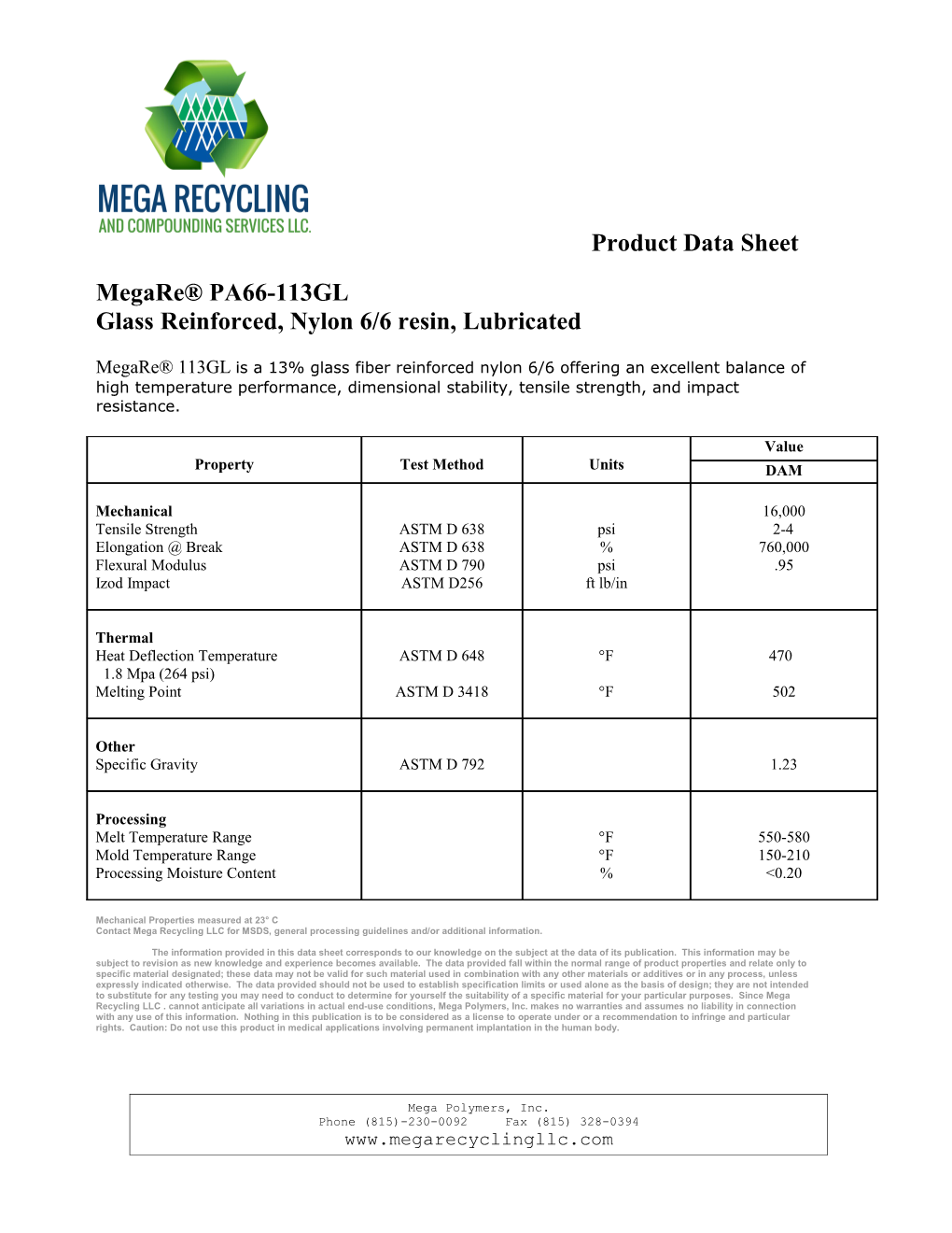 Pier One Polymers Incorporated