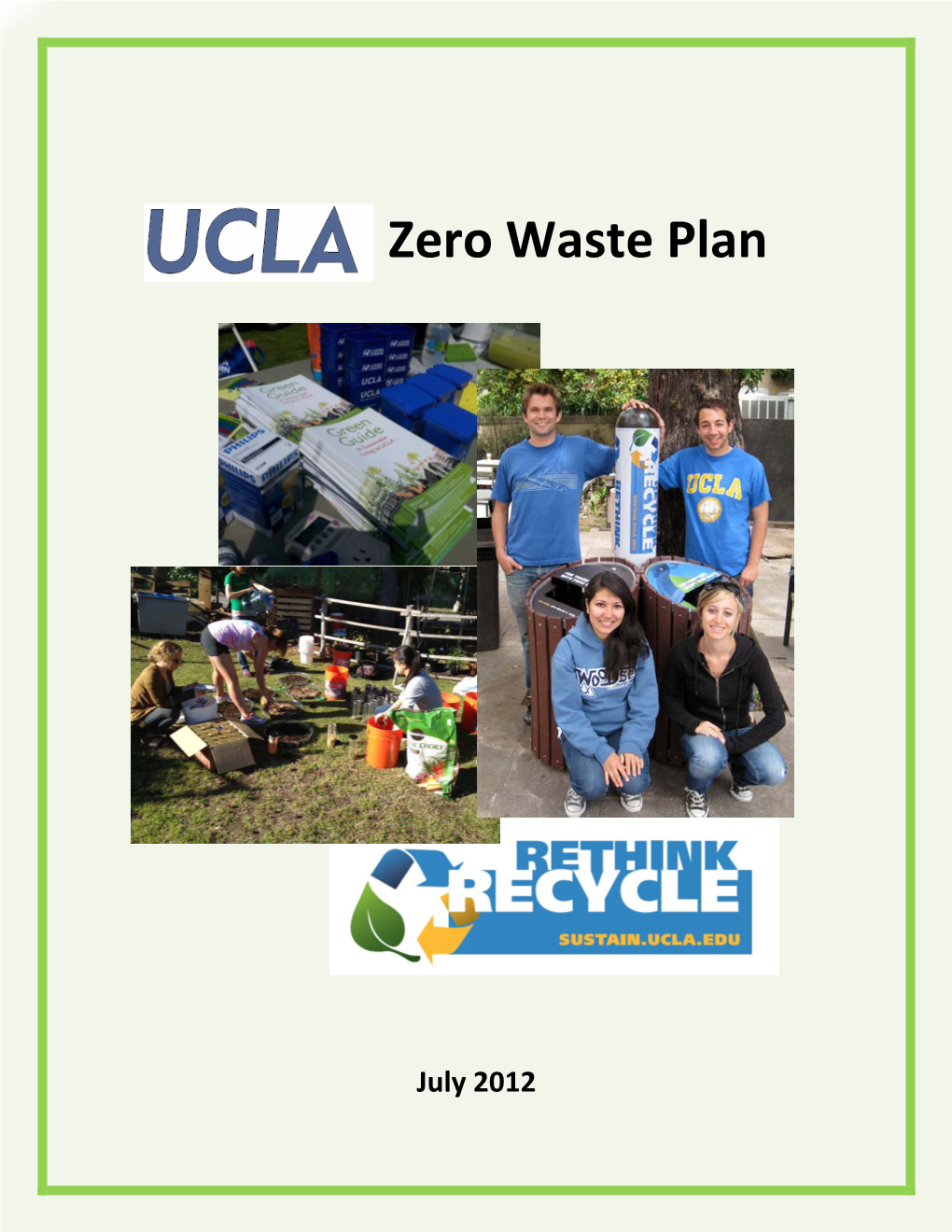 Zero Waste Plan