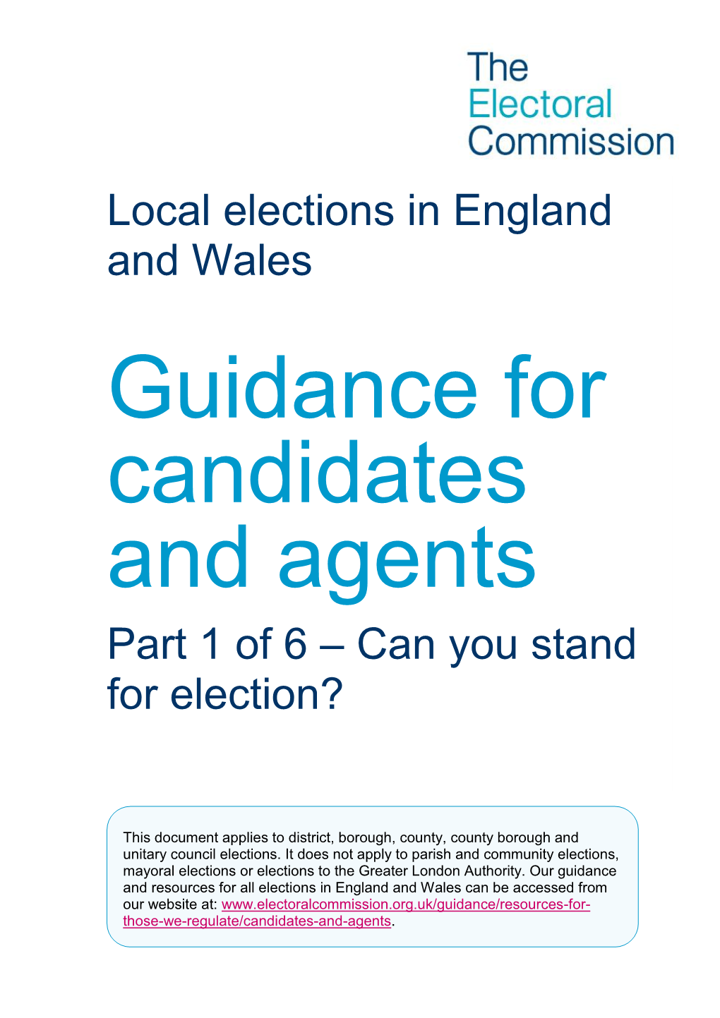 Local Elections in England and Wales •