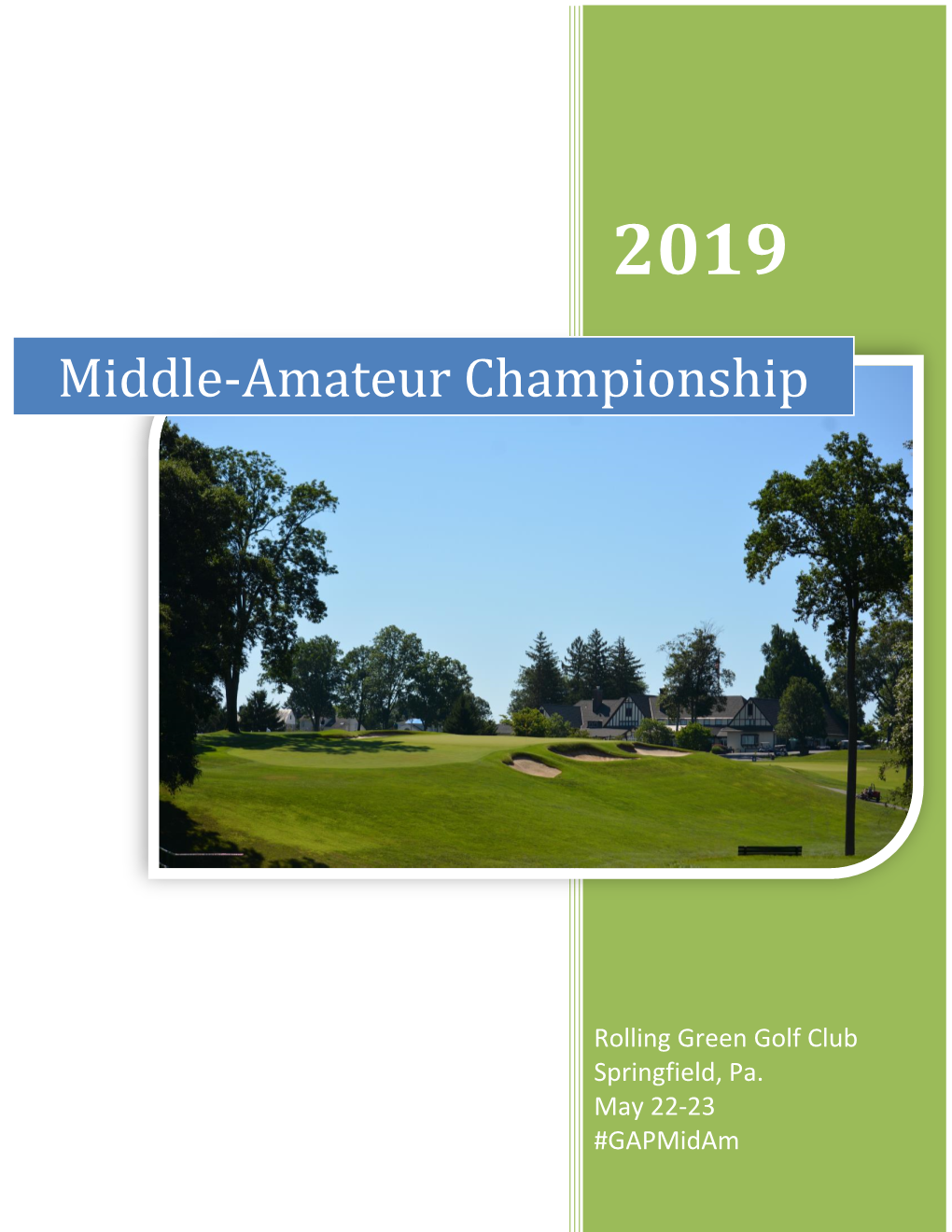 Middle-Amateur Championship