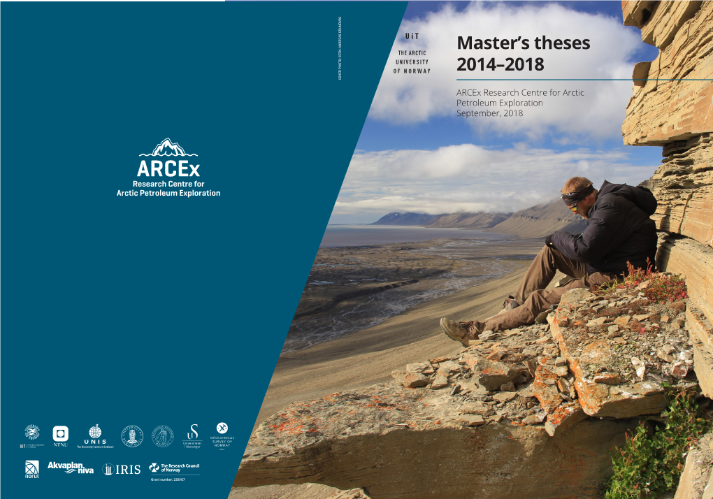 Arcex Master's Theses 2014-2018