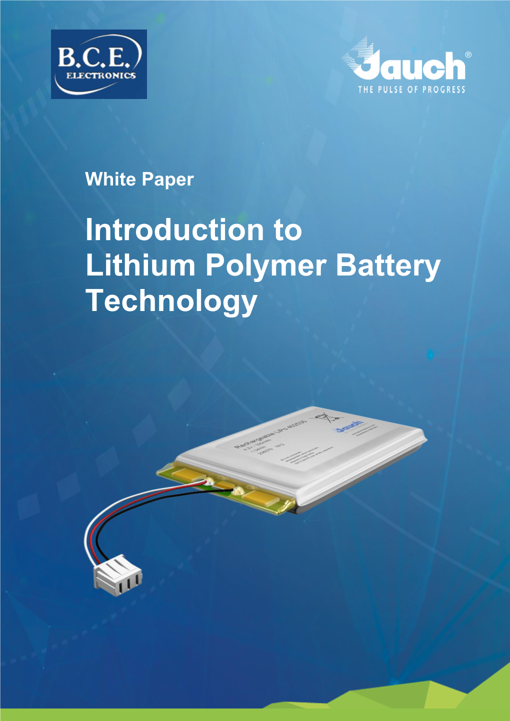 Introduction to Lithium Polymer Battery Technology