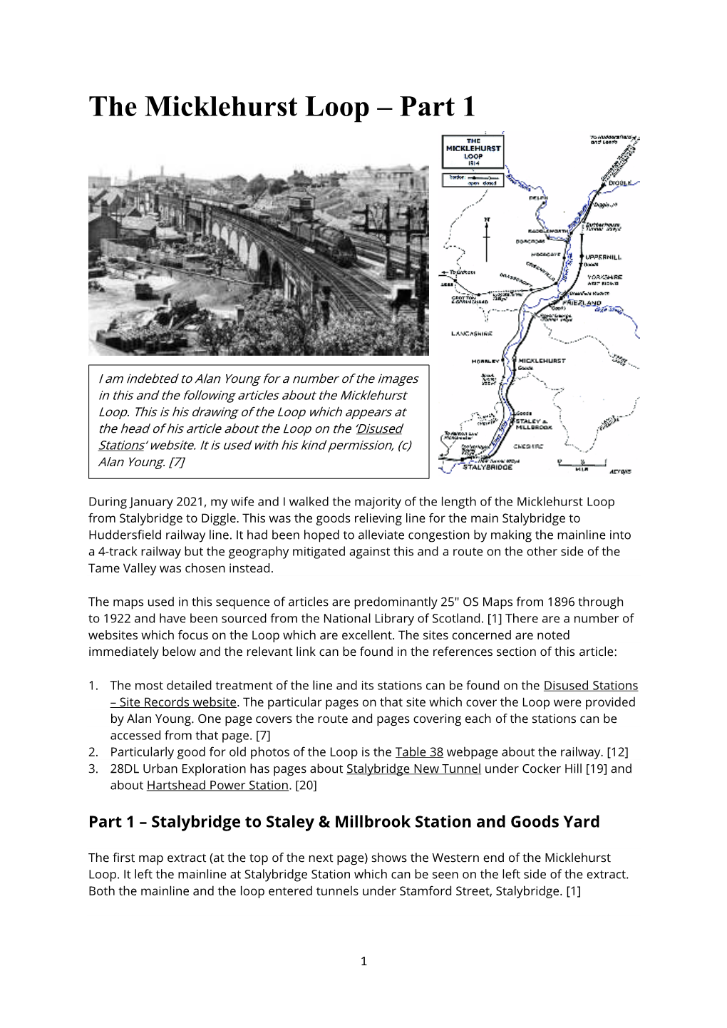 The Micklehurst Loop – Part 1