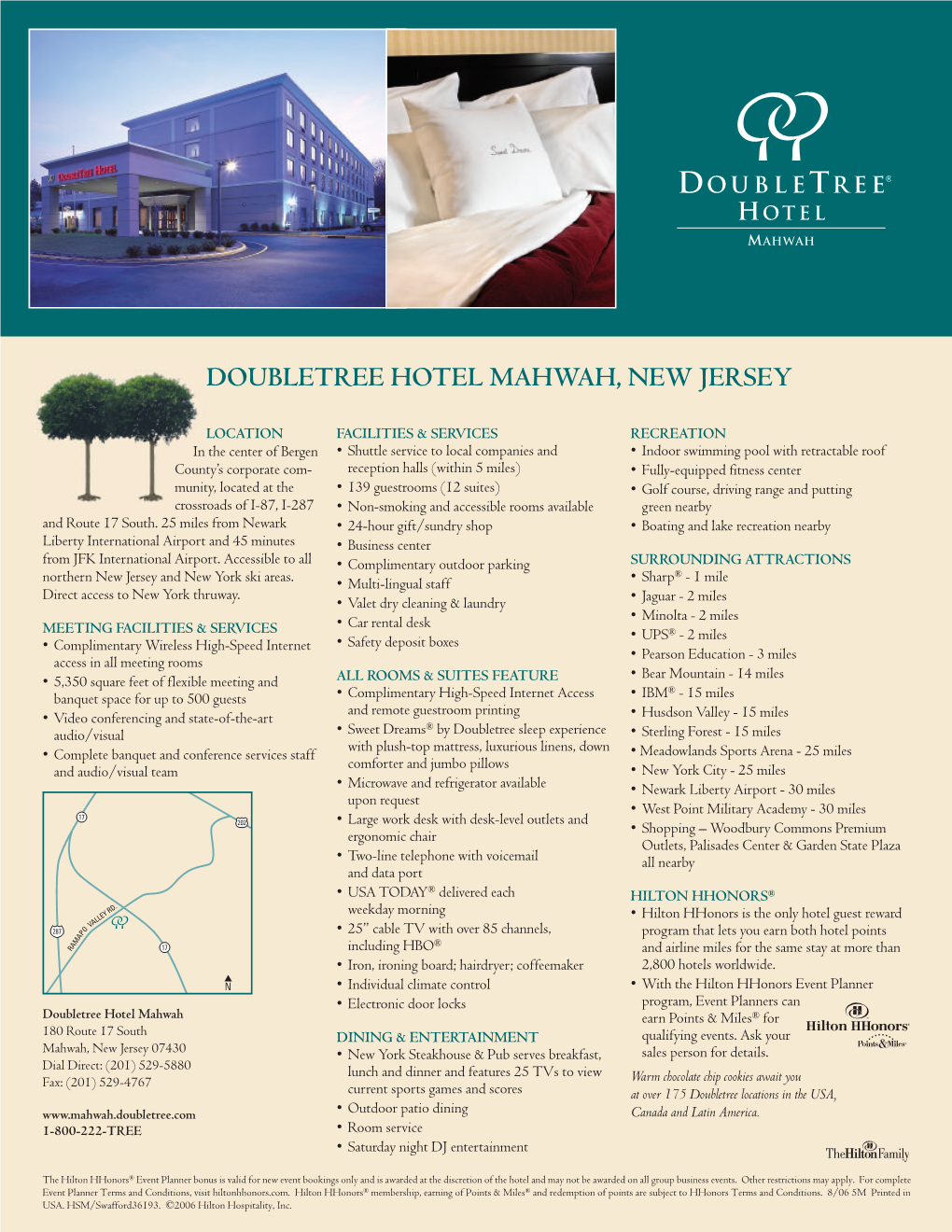 Doubletree Hotel Mahwah, New Jersey