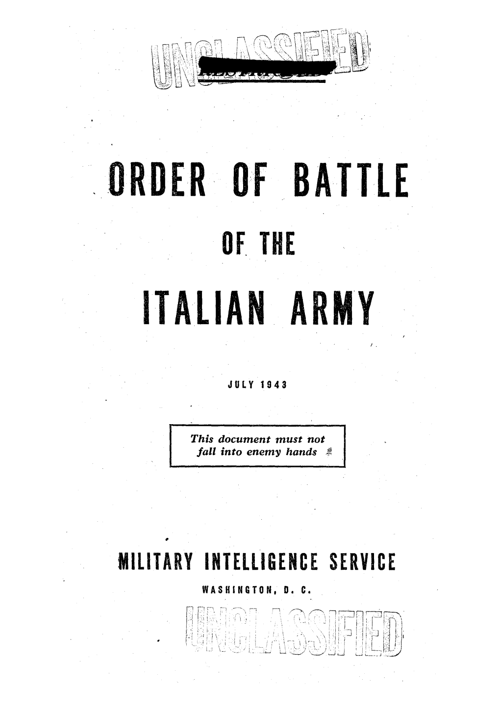 Ofbattle Italian