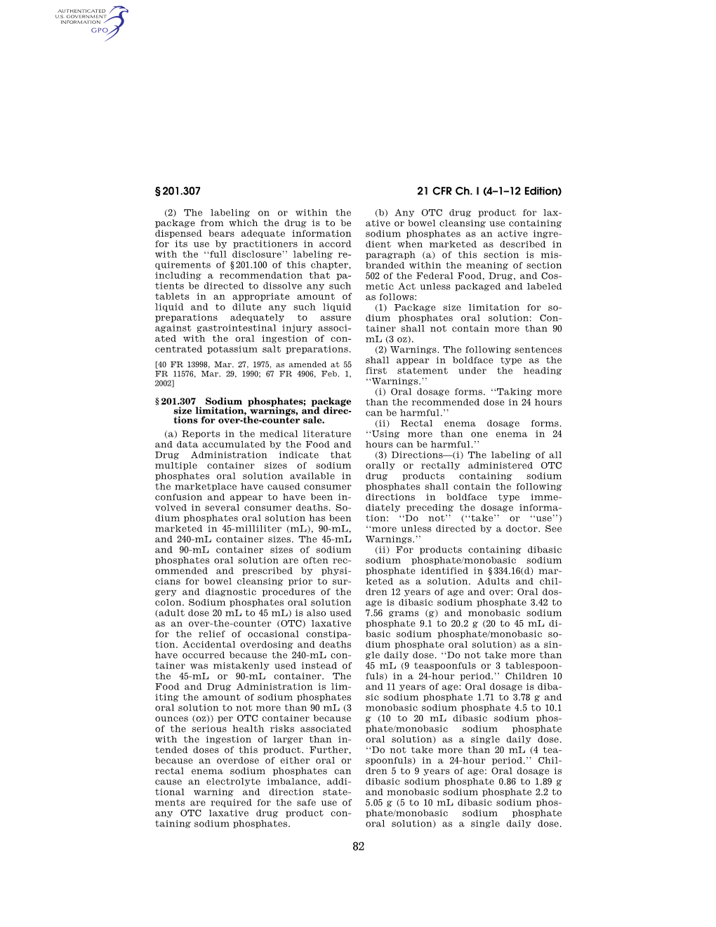 Sodium Phosphates