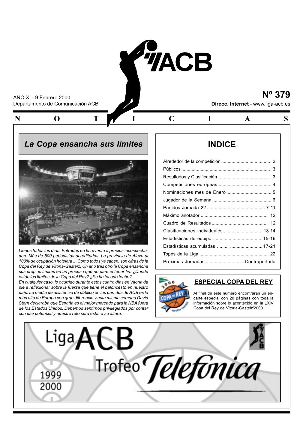 Nº 379 Departamento De Comunicación ACB Direcc