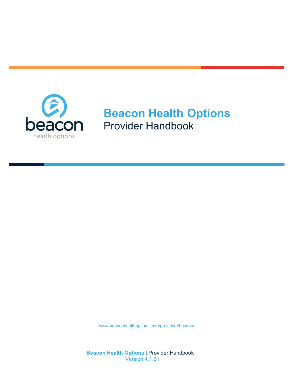 Beacon Health Options Provider Handbook