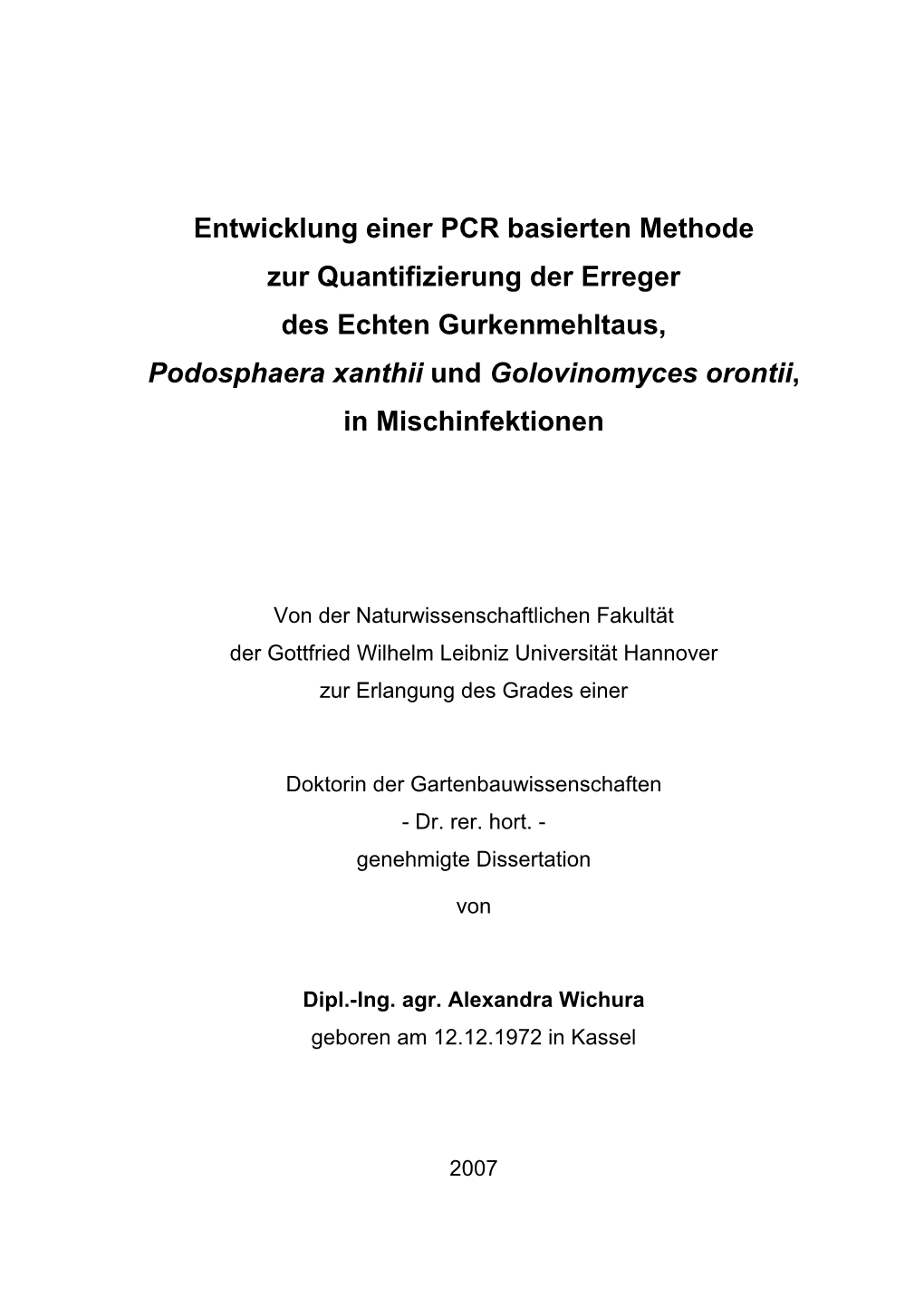 Genehmigte Dissertation