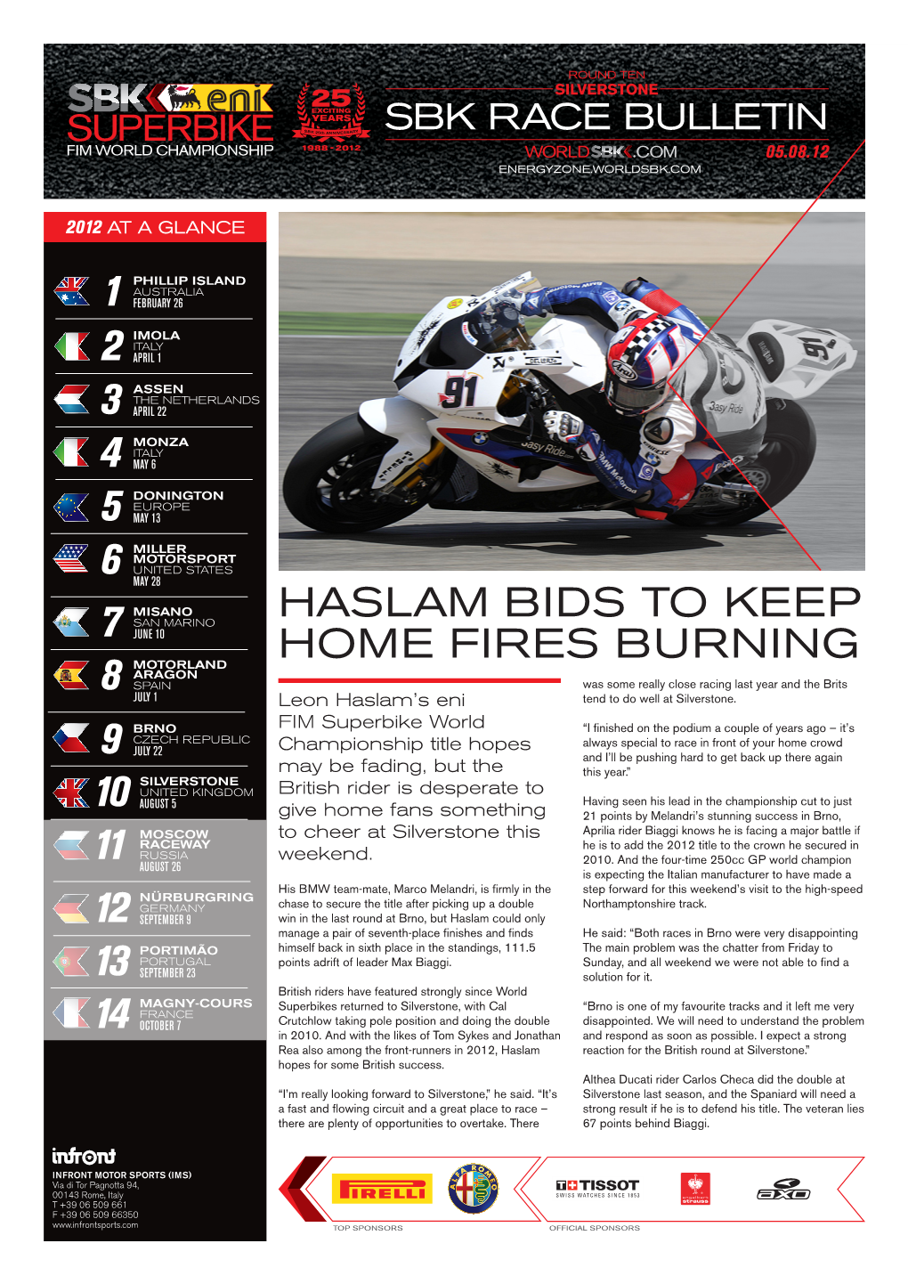 Haslam Bids to Keep Home Fires Burning