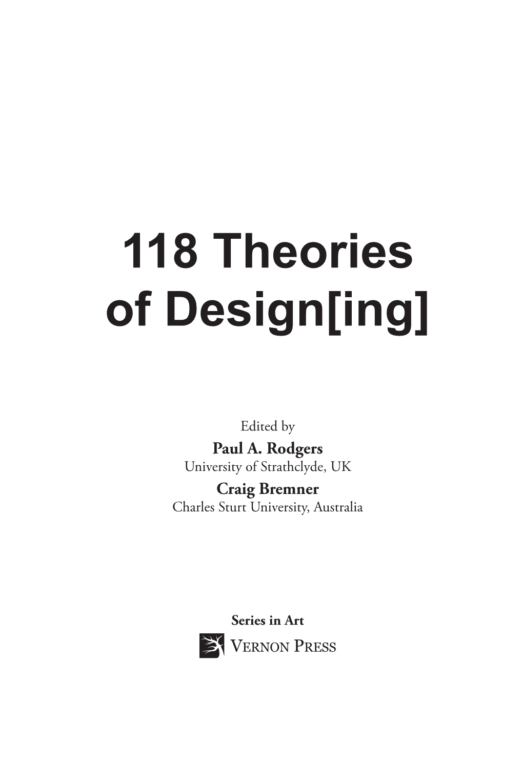 118 Theories of Design[Ing]