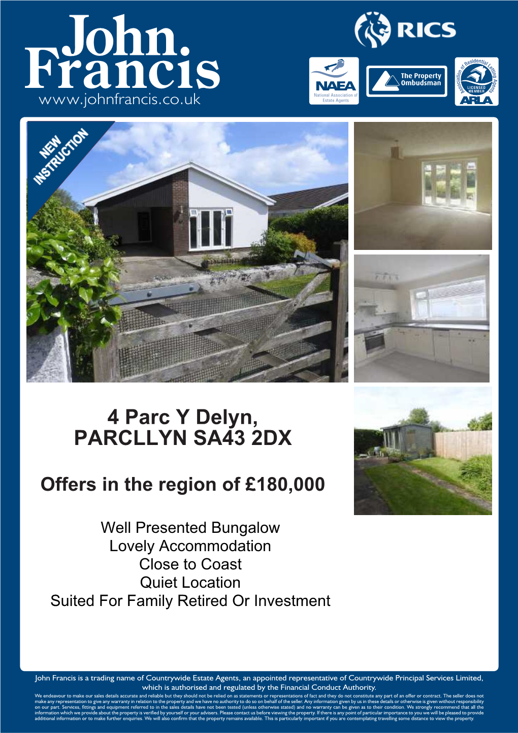 4 Parc Y Delyn, PARCLLYN SA43 2DX