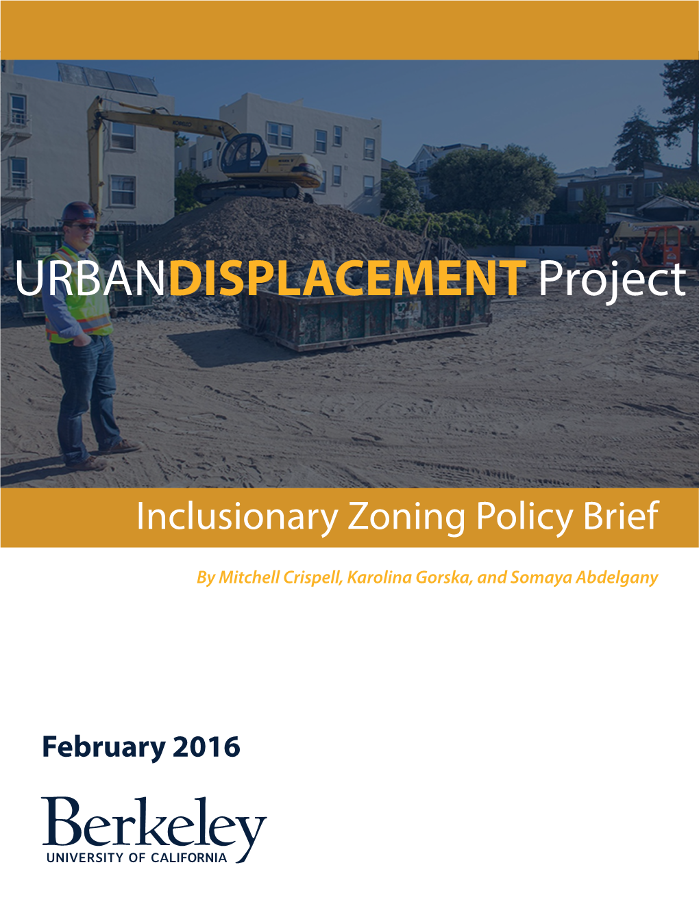 Inclusionary Zoning Policy Brief