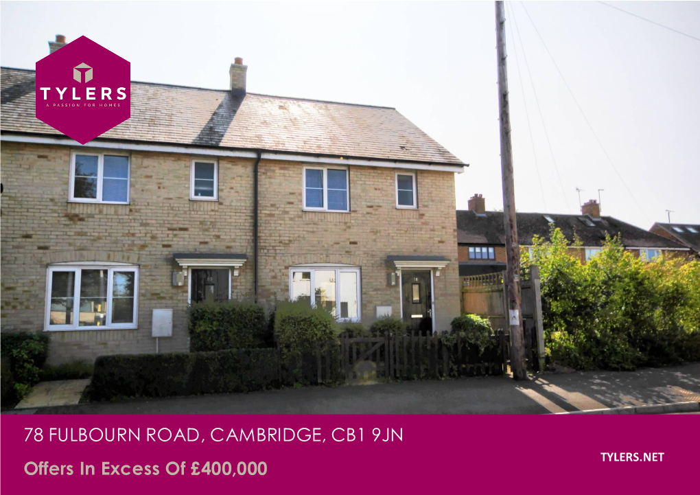 78 Fulbourn Road, Cambridge, Cb1