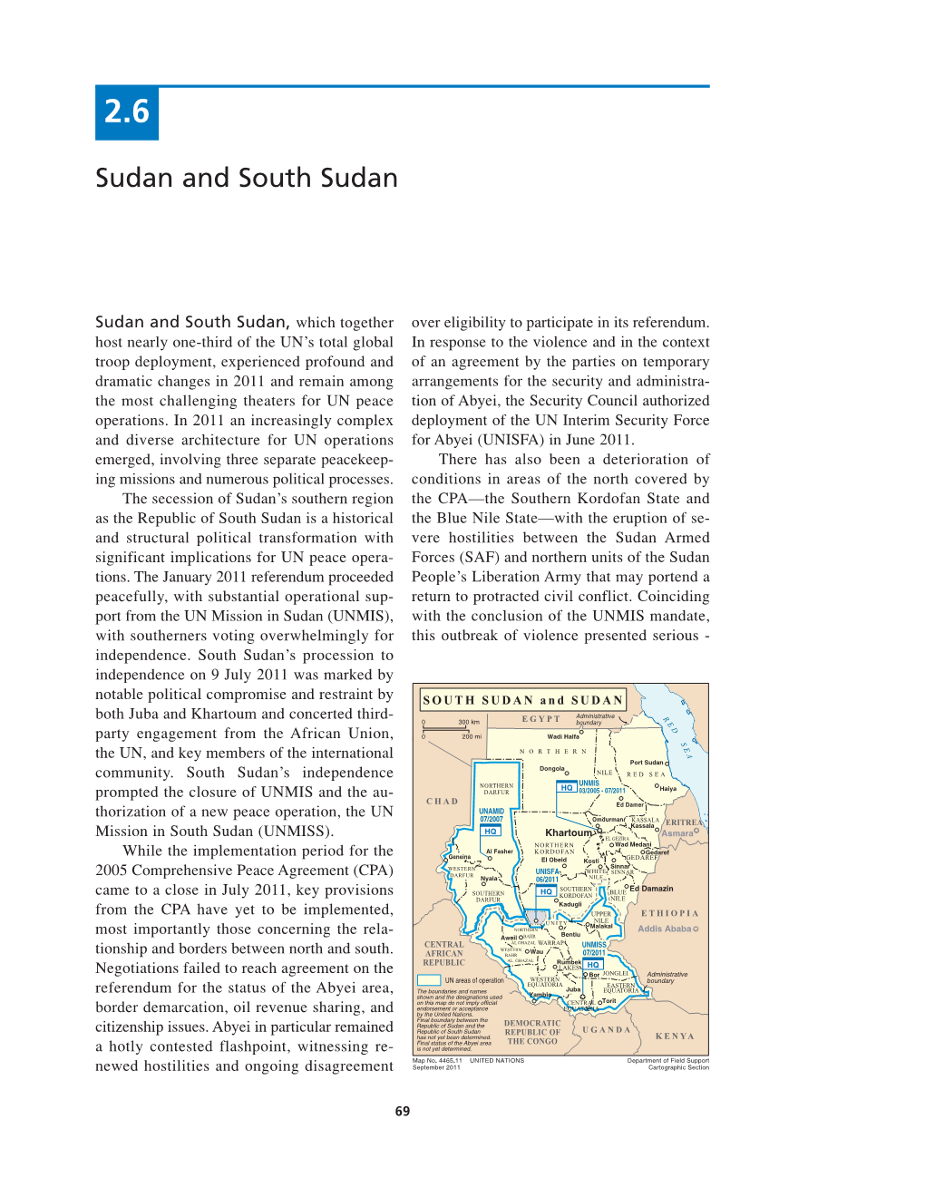 Sudan and South Sudan