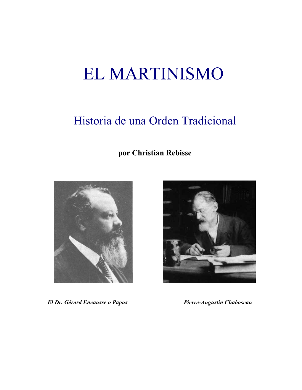 El Martinismo