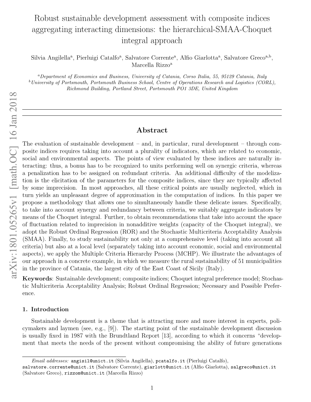 Robust Sustainable Development Assessment with Composite Indices Aggregating Interacting Dimensions: the Hierarchical-SMAA-Choquet Integral Approach