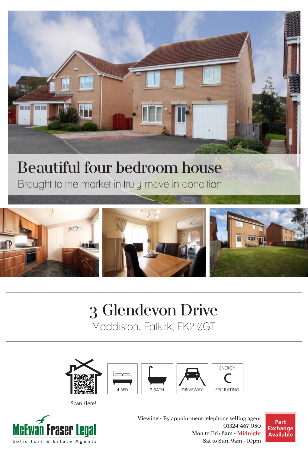 3 Glendevon Drive Beautiful Four Bedroom House