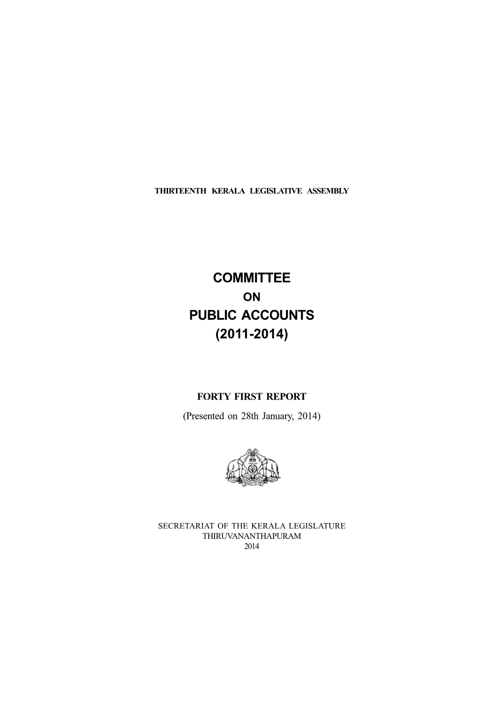 316-2014 PAC 41St Report