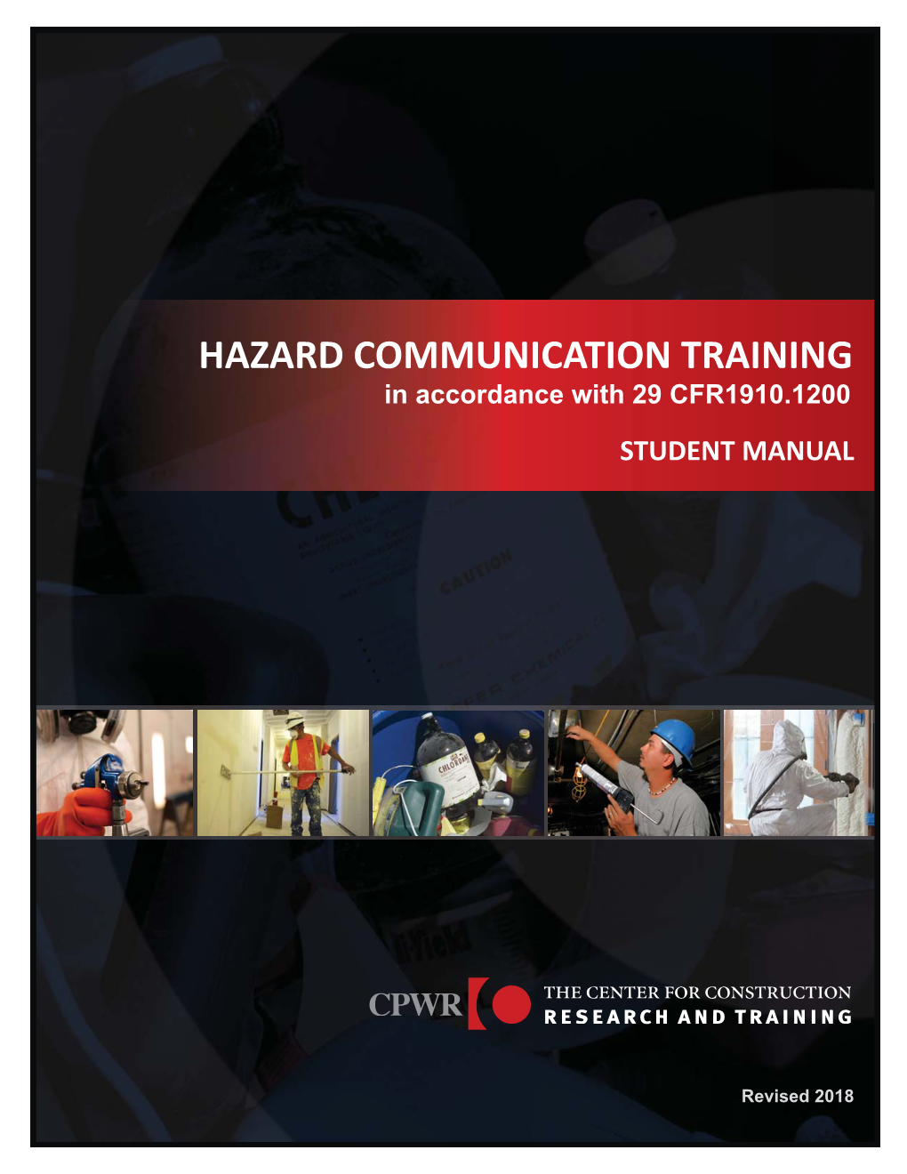 Hazard Communication Training Student Manual