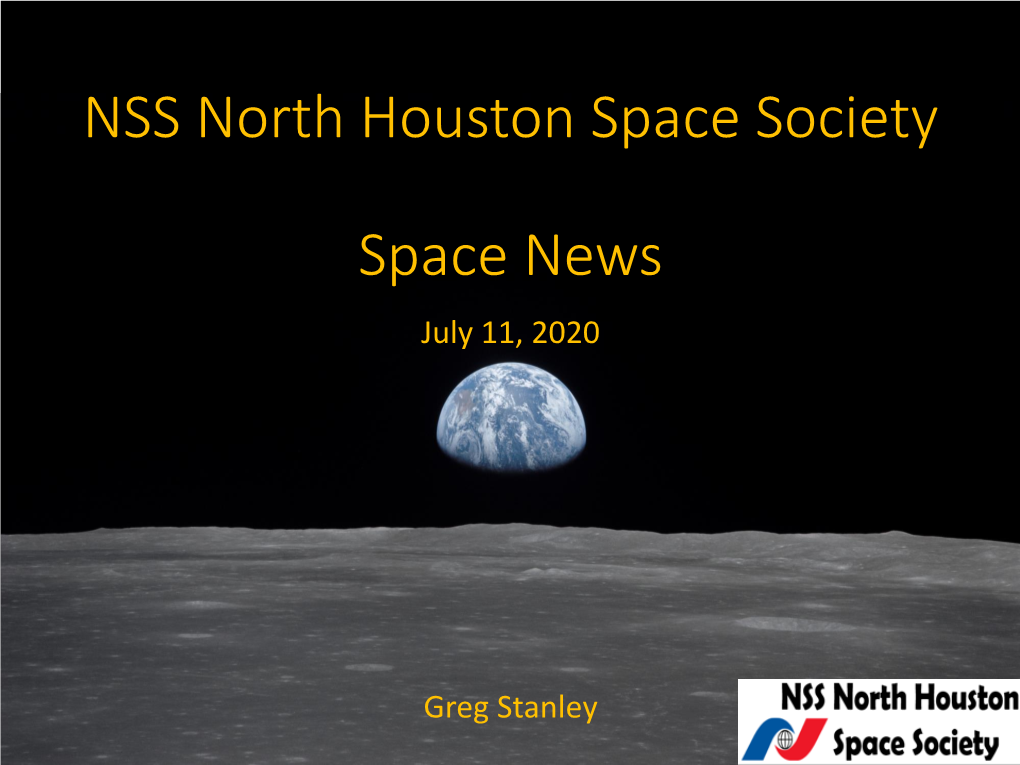 NSS North Houston Space Society