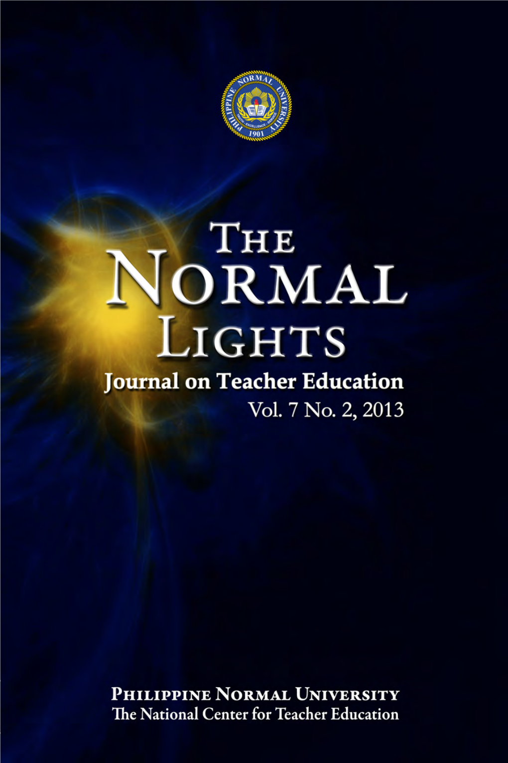 The Normal Lights Philippine Normal University Journal on Teacher Education