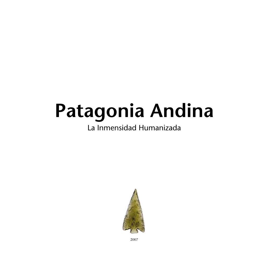 Patagonia Andina, La Inmensidad Humanizada 2007