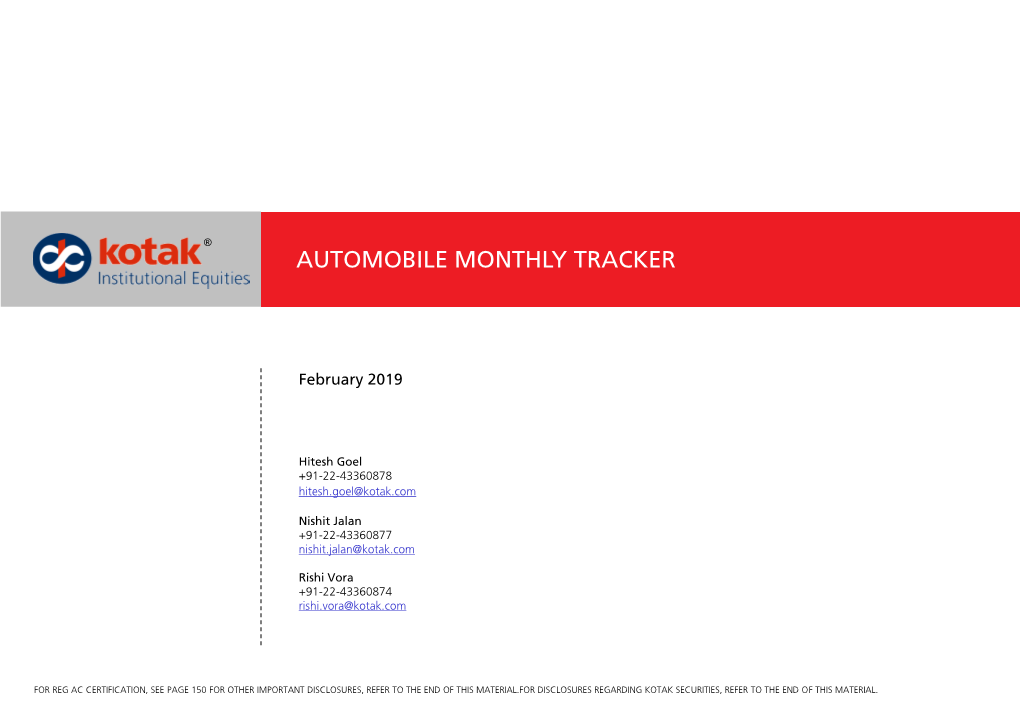 Automobile Monthly – February 2019