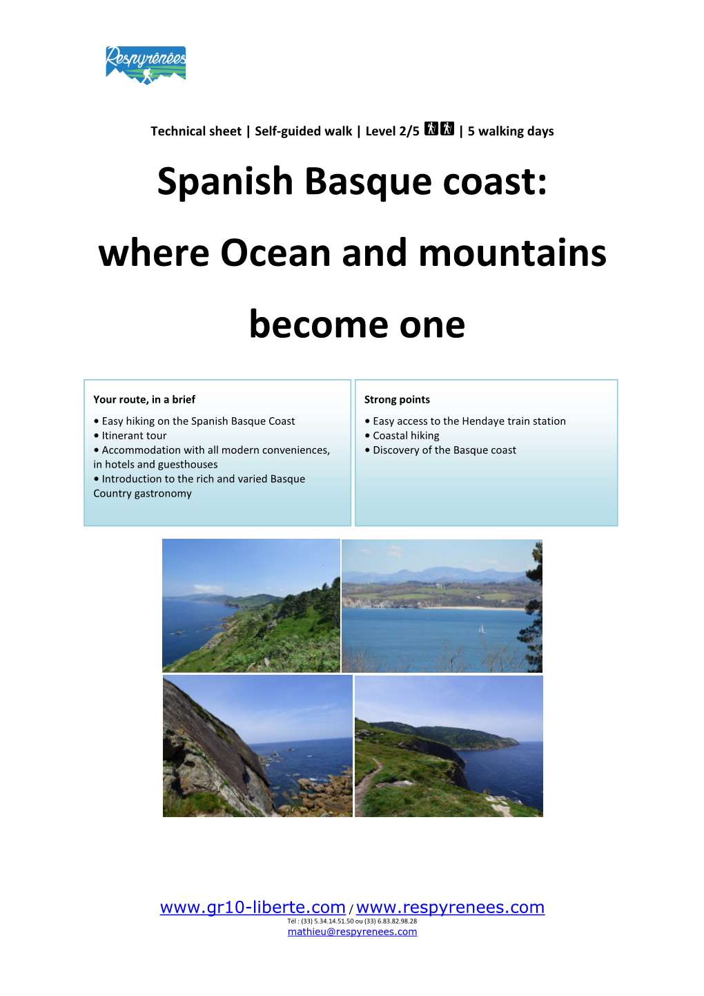 Spanish Basque Coast: Where Ocean and Mountains Become One
